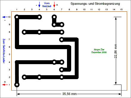 Layout zum ätzen