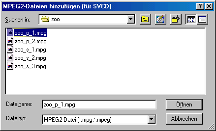 Dateiauswahl